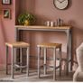 Breakfast counter and 2 High Stools in box Image 3