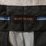 Light Grey Men Smart Slim fit Trousers, RIVER ISLAND Image 3