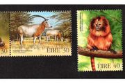 1998 Ireland Endangered Animals (Cheetah, Oryx, Tamarin &amp; Tiger) Commemorative Stamps Mint Never Hinged (MNH)