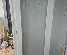 Glazed internal doors prehung