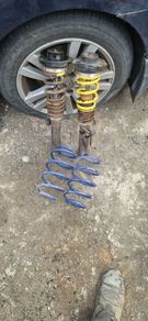 coilovers mk5 golf with lowering spring