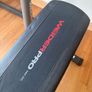 Weider Pro 490 DC Olympic Bench, Squat Rack, 20kg Olympic Bar & Weights Image 6