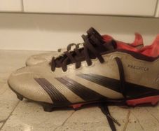 Football boots.