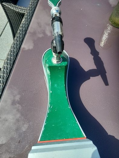 Heineken counter mount