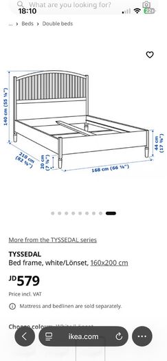 King size bed