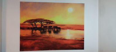 Elephant canvas