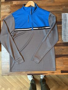 Stuburt active tech half zip (mint)