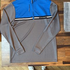 Stuburt active tech half zip (mint)