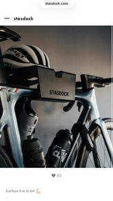 Stasdock - Happy black - Cycling wall mount