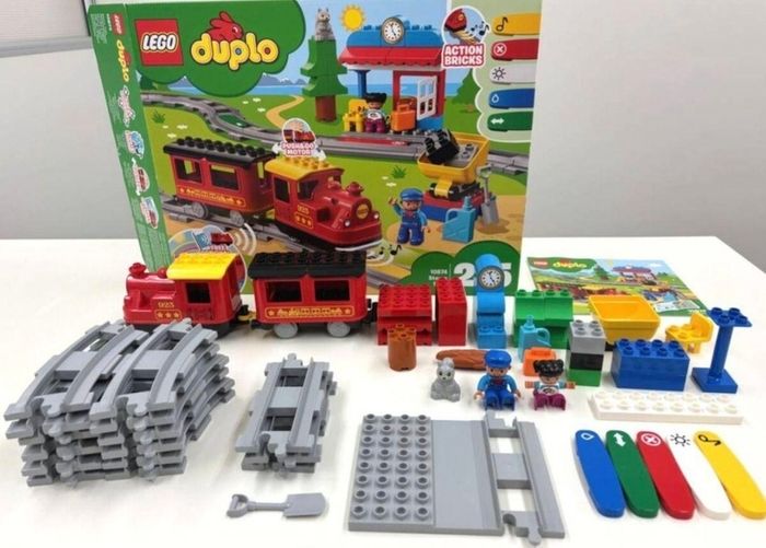 LEGO DUPLO Steam Train Set 10874 with Original Box
