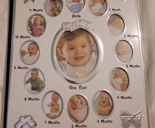 Baby's first year photo album