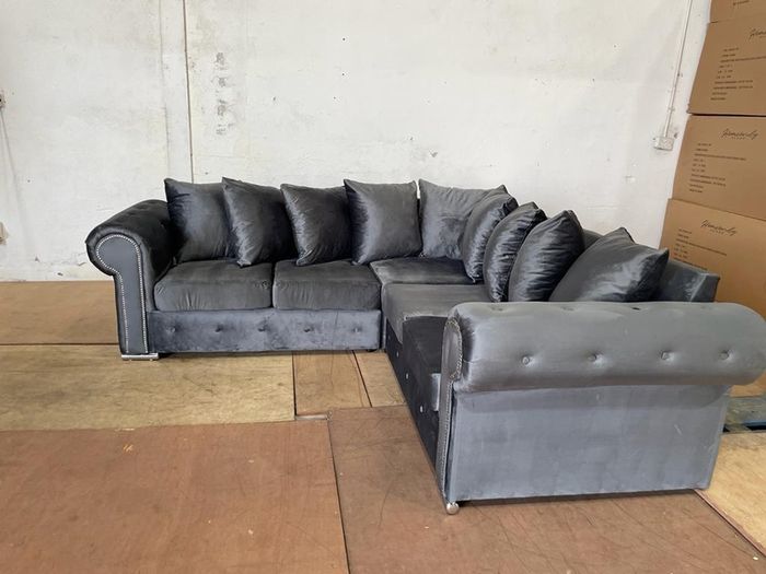 Brand New Plush Velvet Olympia Corners And 3+2 Suites Instock