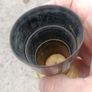 Collapsible Campaign Horn Tot Cup with Original Leather Case. Image 10