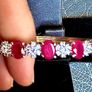 925 Silver Bracelet with Gold plating Image 3