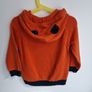 Boys 4-5yrs BLUEZOO 100% cotton hooded jumper Image 2