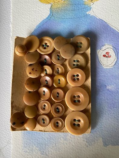 buttons - vintage selection