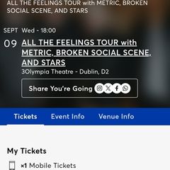 Broken Social Scene at the Olympia