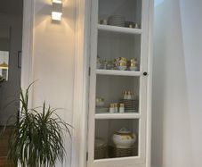 Elegant Contemporary Display Cabinet. Perfect conditions.