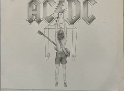 AC/DC Original Irish 1983 release of Flick of the Switch in vg++ condition