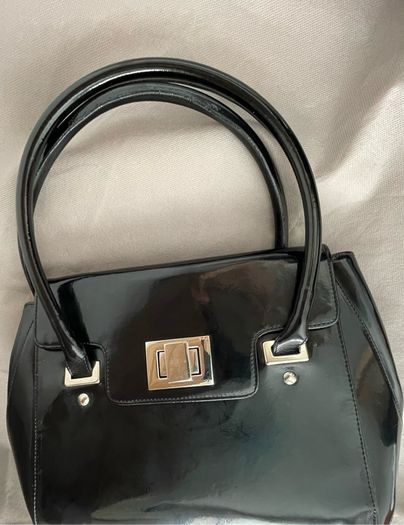 Lk Bennett patent leather bag