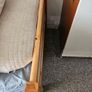 wooden single bed Image 2