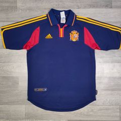 Genuine Vintage 2000 Adidas Spain Away Jersey Shirt Mens Medium