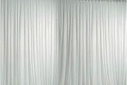 3M X 3M Silk White Backdrop Drapes Curtain Wedding Ceremony Party Home Window Decor