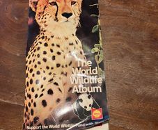 Vintage Shell WWF Shell Wild Animal Cards