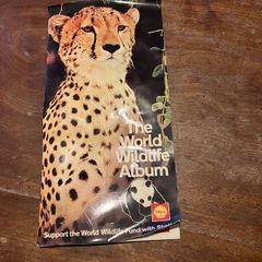Vintage Shell WWF Shell Wild Animal Cards