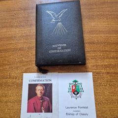 Vintage Confirmation Prayer Book with Bishop of Ossory Laurence Forristal 1981 People's Prayer Book