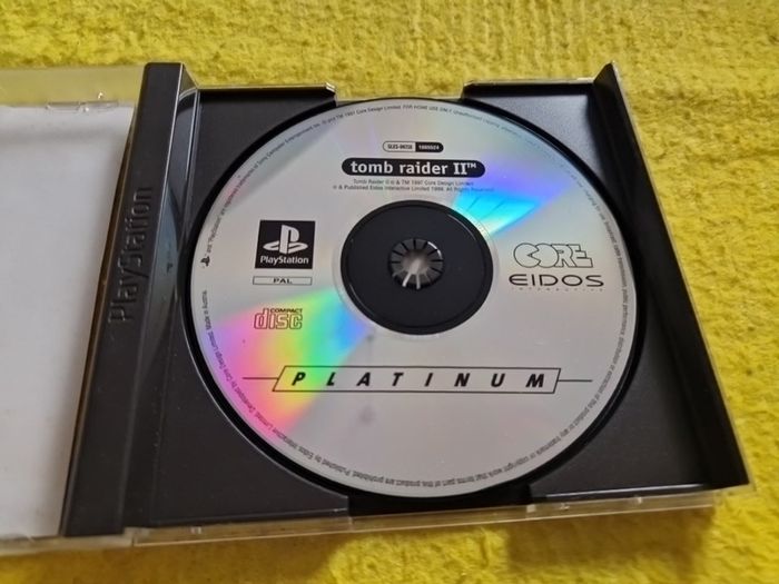 Tomb Raider II Lara Croft PlayStation1 Ps1 PlayStation2 Ps2 Games Original