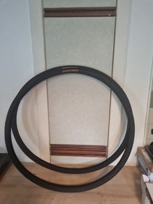 Pair of new bike tires.