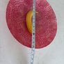 Large Pink Glass Bowl Image 3