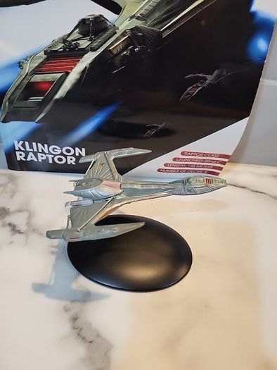 star trek eaglemoss klingon raptor