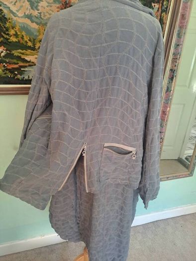 My soul designer grey turtleneck jacket