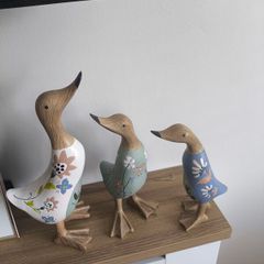 Set of Resin Duck Ornaments