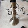 Brass Style Table Lamp Without  Shade.  New Image 3