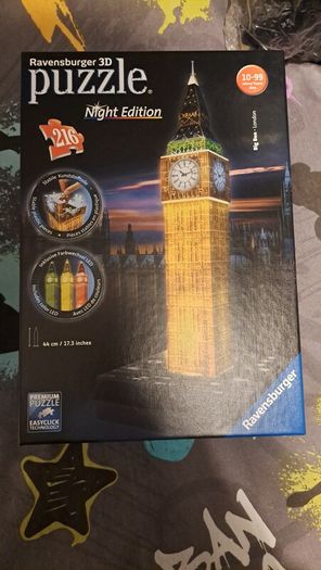 Brand New Big Ben Night Edition 3D Puzzle