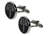 Personalised Round Cufflinks with any image or photo great wedding gift present idea