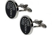 Personalised Round Cufflinks with any image or photo great wedding gift present idea