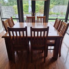Dining table and chairs