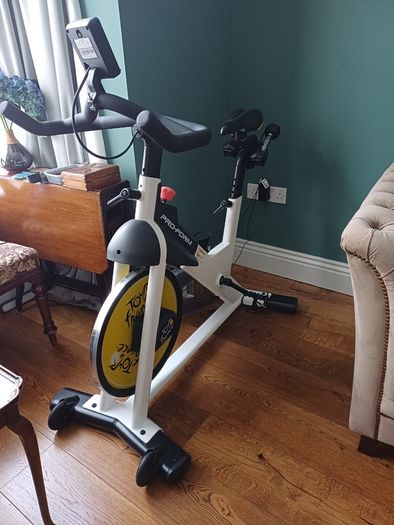 Proform Tour De France Cbc Spin Bike Indoor Fixed Ifit Compatible For ...