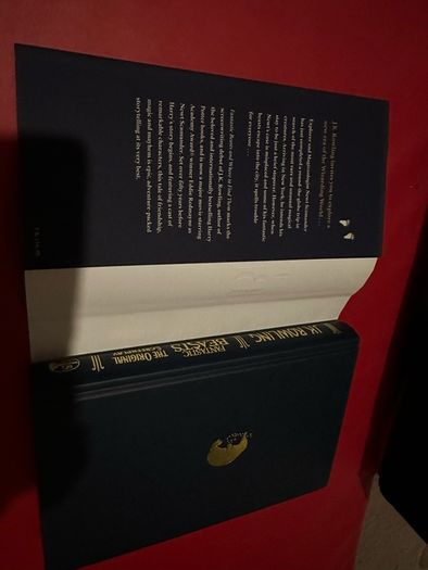 Harry Potter J.K. Rowling Fantastic Beasts and Where to Find Them The Original Screenplay