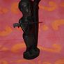 African Statue Handmade  MakondeTanzania  Hand Carving Image 3