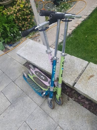 scooters x 3