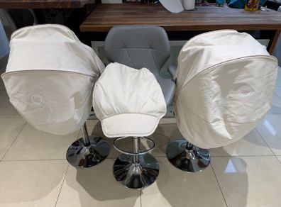 bugaboo donkey cream fabric set in swords
