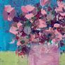 Framed Original Floral  Painting Art Contemporary Art Painting  Original Gift Image 5