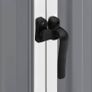 Garden Shed Grey 195x198x159 cm Image 7