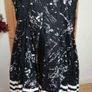 Ladies WFST Black and white cotton fully lined skirt like new. Image 2