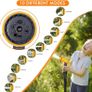 FREE SHIPPING Expandable Garden Hose Pipe - Expanding Hose 50FT with 10 Modes Spray Gun, 3 Times Flexible Water Hose with 1/2", 3/4" and Quick Fittings, No-Leaking &Lightweight for Gardening, Washing (50FT) Image 4